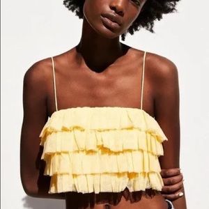 NWT Zara crop top